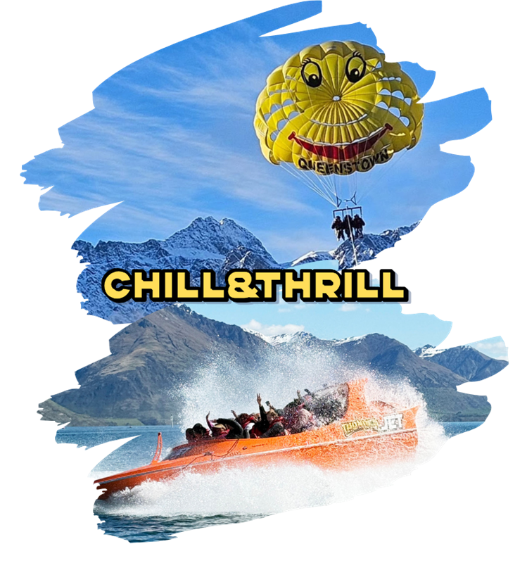 CHILL & THRILL - Paraflights & Thunder Jet 60 min
